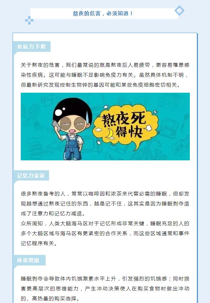 熬夜的危害，别再以为自己可以承担！
