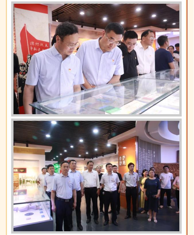 “七一”主题党日活动 | 我院组织党员代表参观大沙河精神纪念馆