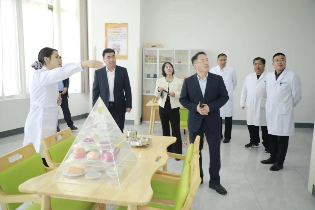 沭阳医院一行莅临我院润城护理养老院参观交流