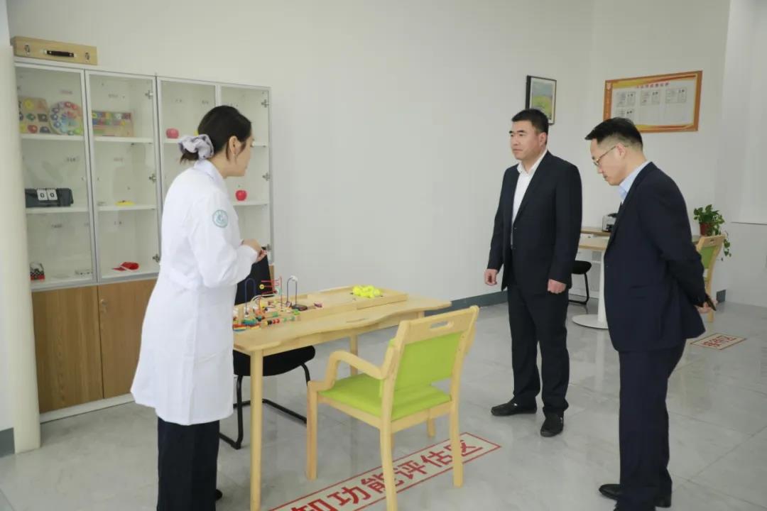 沭阳医院一行莅临我院润城护理养老院参观交流