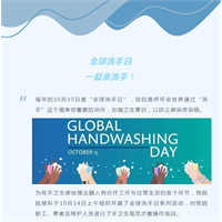 全球洗手日 | “手”筑健康 共同行动