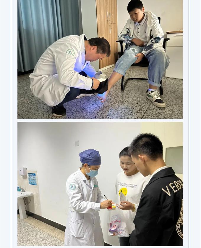 挺你走出“银影”——我院举办银屑病义诊活动