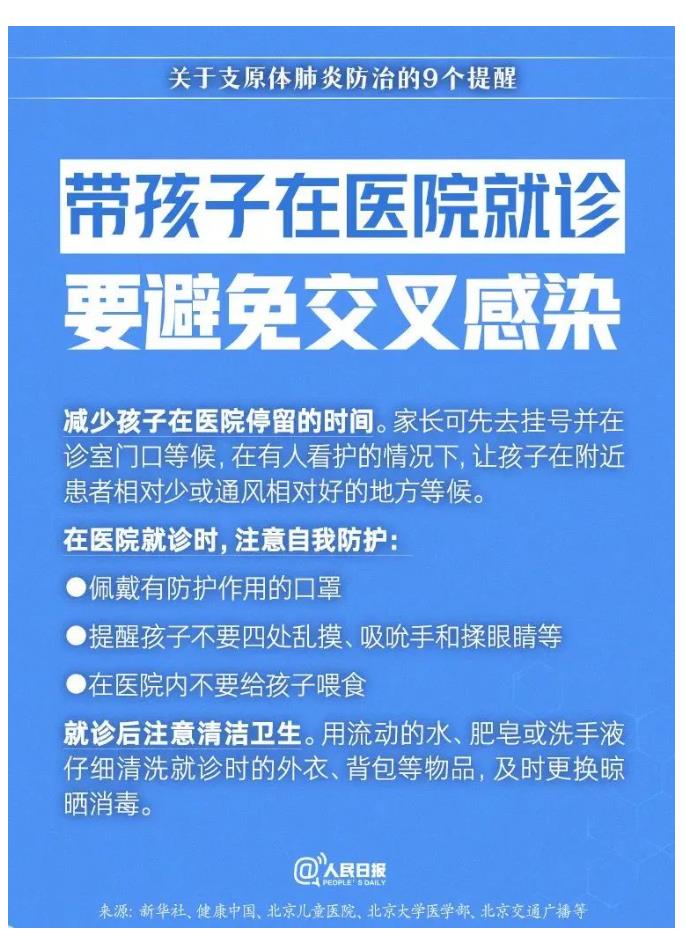关于支原体肺炎防治，这9个提醒请收好