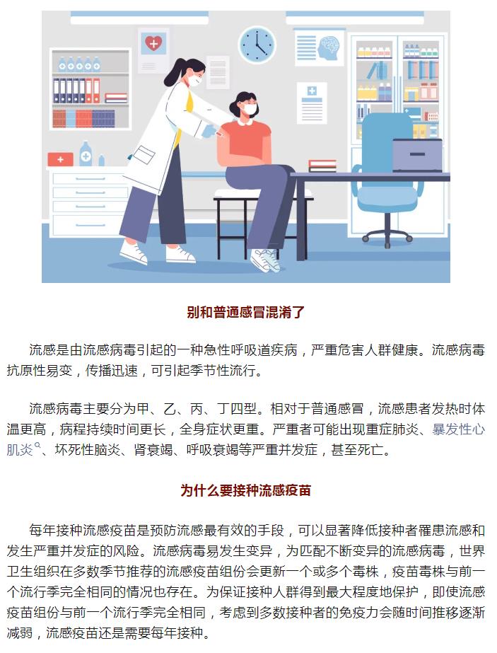 为什么要接种流感疫苗？重点人群有哪些？如何有效预防流感？｜科普时间