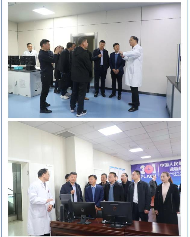 【共交流 互借鉴 促发展】砀山县卫健系统同仁来我院参观交流